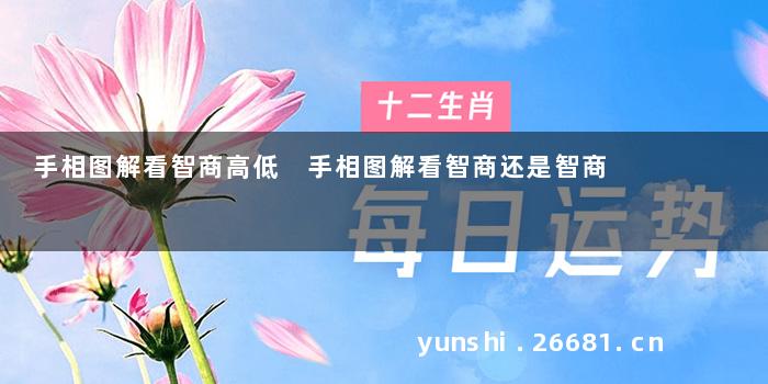手相图解看智商高低 手相图解看智商还是智商